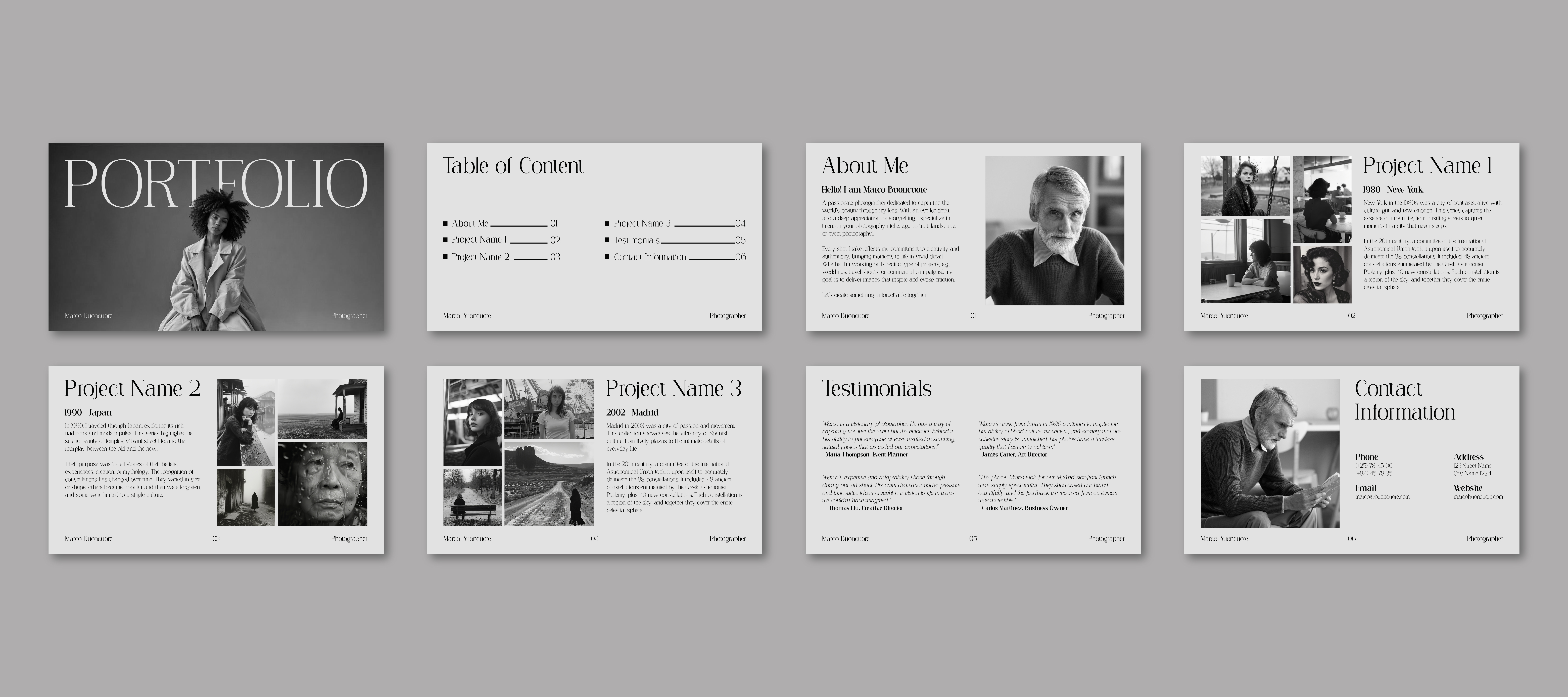 Portfolio Website Optimization